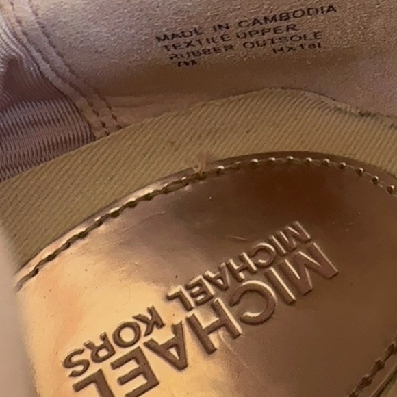 Michael Michael Kors Womens Finch
Lace up Fabric Low Top Sz:7 Color:Light Pink - Picture 10 of 10